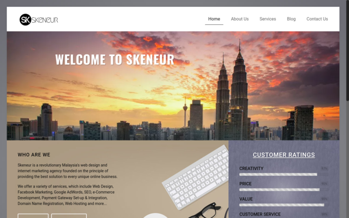 Skeneur Web Design Malaysia